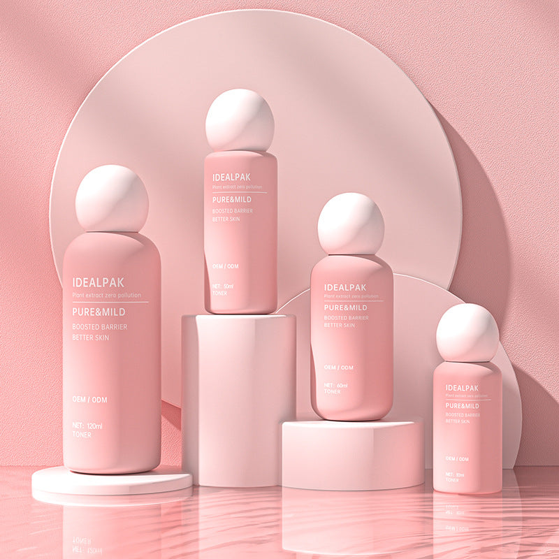 30/50/60/120mlPE plastic ball cover cream bottle pure dew bottle fragrance spray bottle advanced cream bottle moisturizing lotion bottle hot sale
