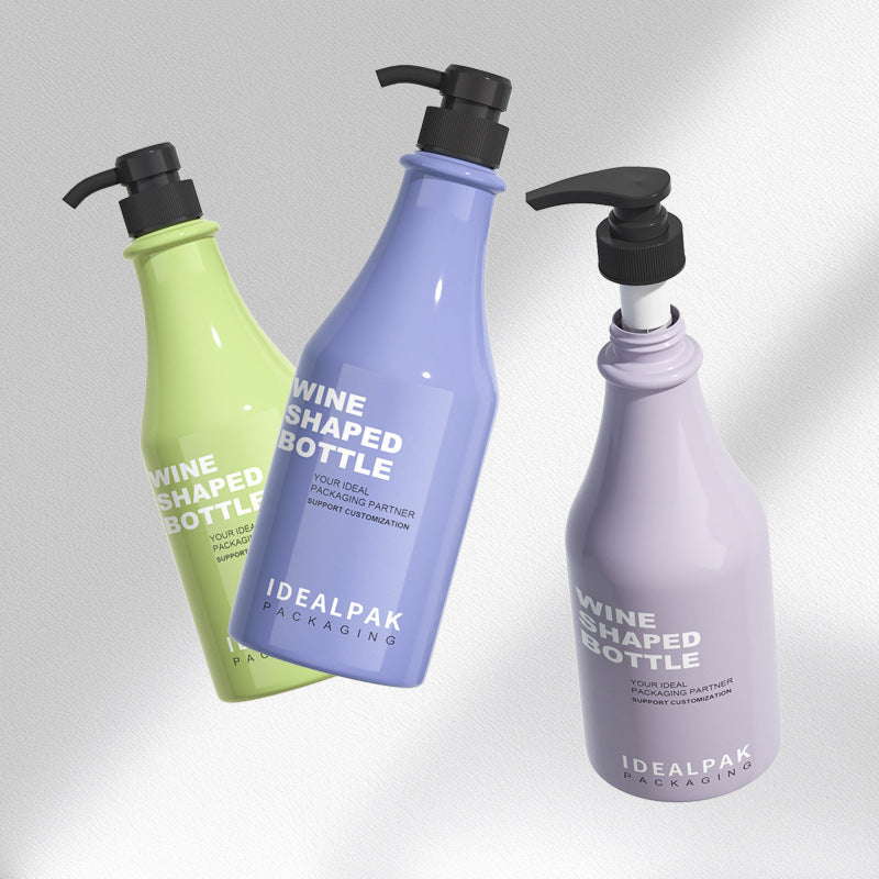 240-880ml Bath Gel Bottle PET Shampoo Bottle Essence Bottle Cream Bottle