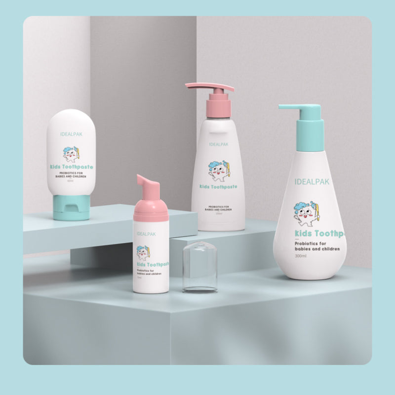 50ML/60ML/300ML/150ML mousse foaming cleanser bottle shampoo bottle toothpaste bottle