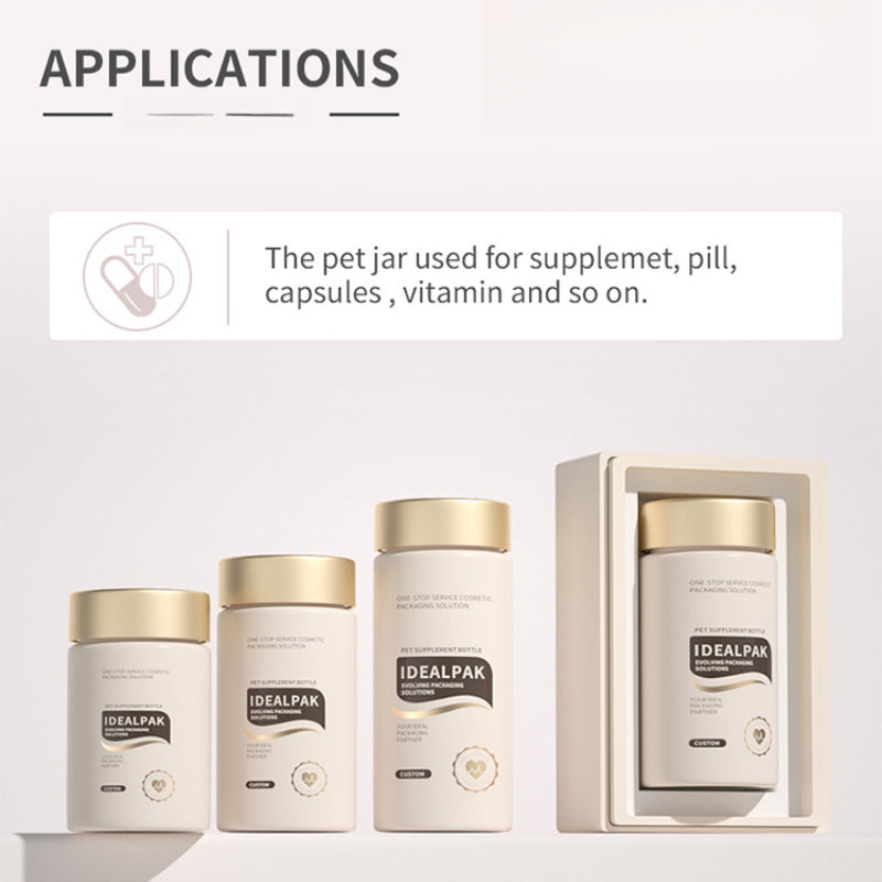 90ml/120ml/150ml/240mlPET food-grade tablet vitamin jar health care product plastic bottle food-grade wide-mouth plastic bottle high-end custom chondroitin
