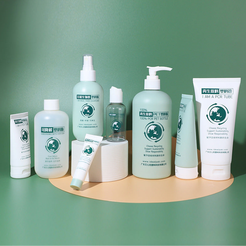 10ml-1000ml PCR/PET foam pump bottle cleansing mousse plastic bottle environmentally friendly reusable cosmetic packaging material