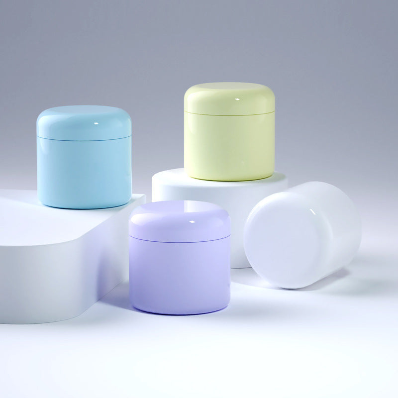 120ml PP double-layer cream jar, mask remover cream jar, thick-walled explosion salt jar, cosmetic packaging