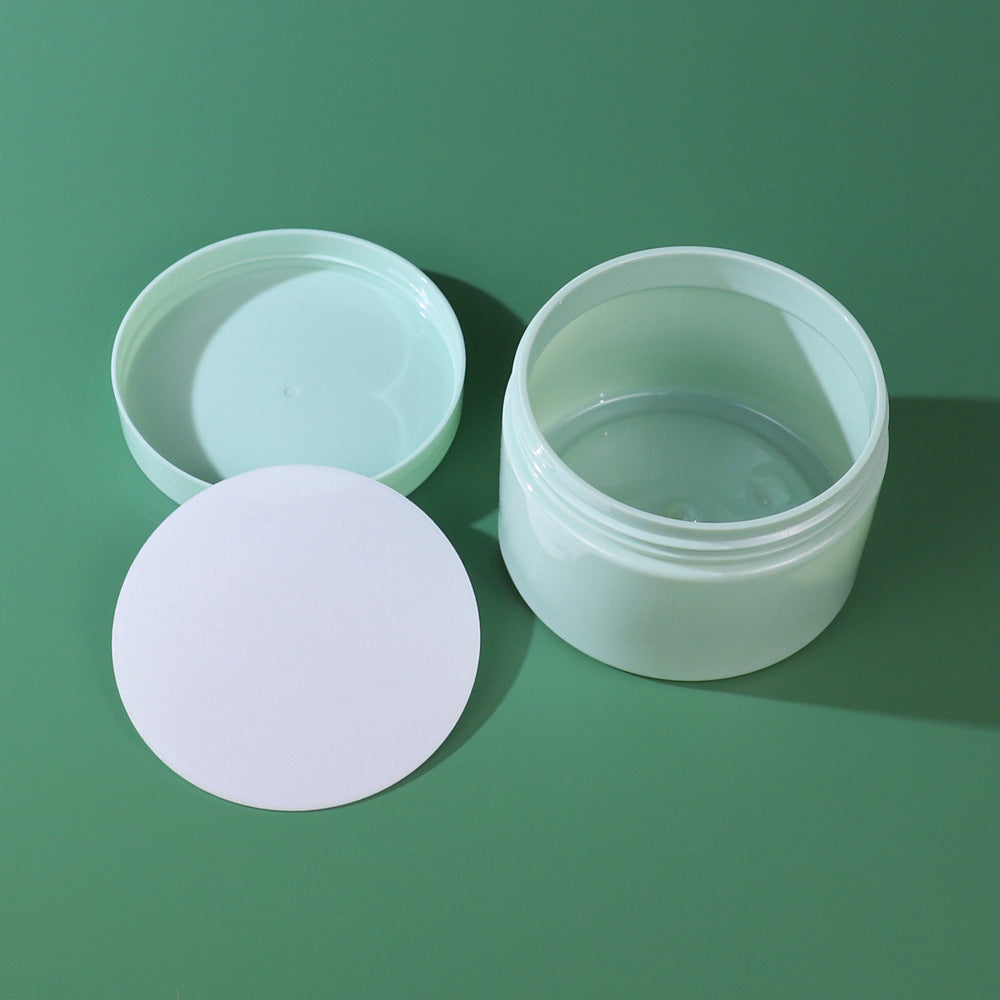 300g PET50%PCR scrub jar environmentally friendly skin care cosmetics cream bottle mask plastic bottle wide mouth cream packaging bottle