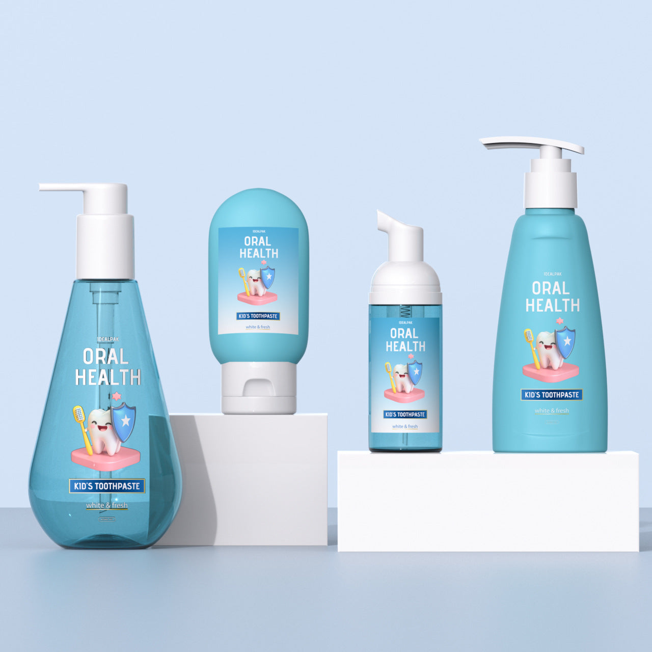 50ML/60ML/300ML/150ML mousse foaming cleanser bottle shampoo bottle toothpaste bottle