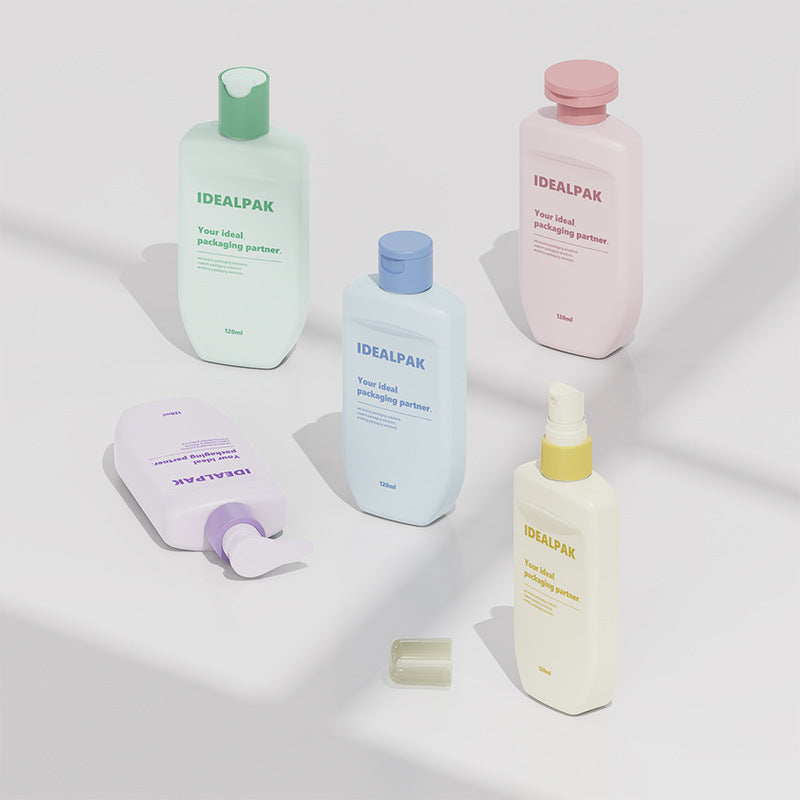 120ml shampoo empty bottle PE cream bottle children's sunscreen packaging underwear laundry detergent bottle