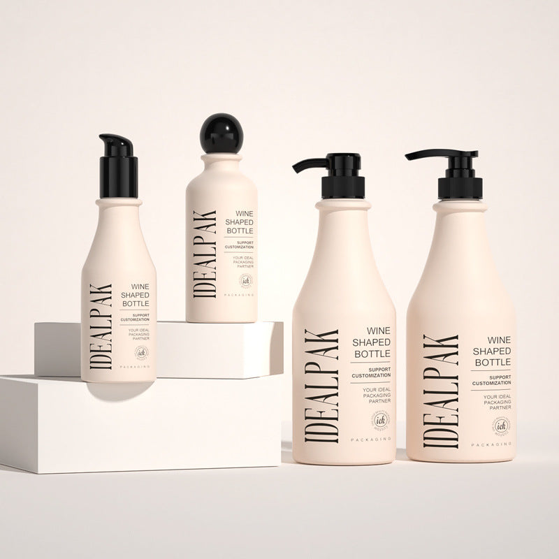240ml/270ml/770ml/880ml PET shower gel bottle shampoo bottle squeeze essence bottle body lotion bottle