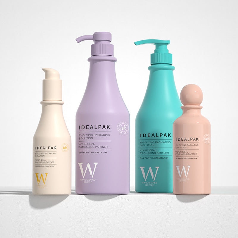 240ml/270ml/770ml/880ml PET shower gel bottle shampoo bottle squeeze essence bottle body lotion bottle