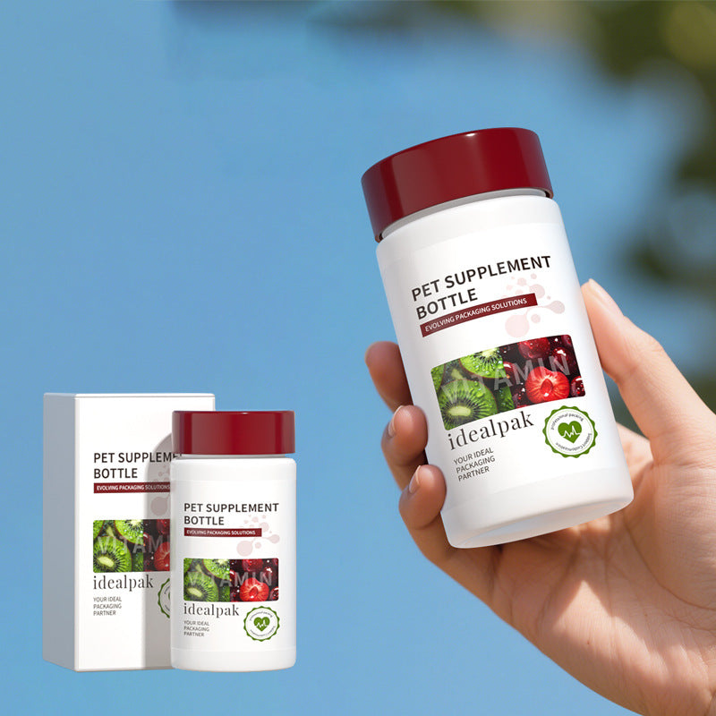 90ml/120ml/150ml/240mlPET food-grade tablet vitamin jar health care product plastic bottle food-grade wide-mouth plastic bottle high-end custom chondroitin