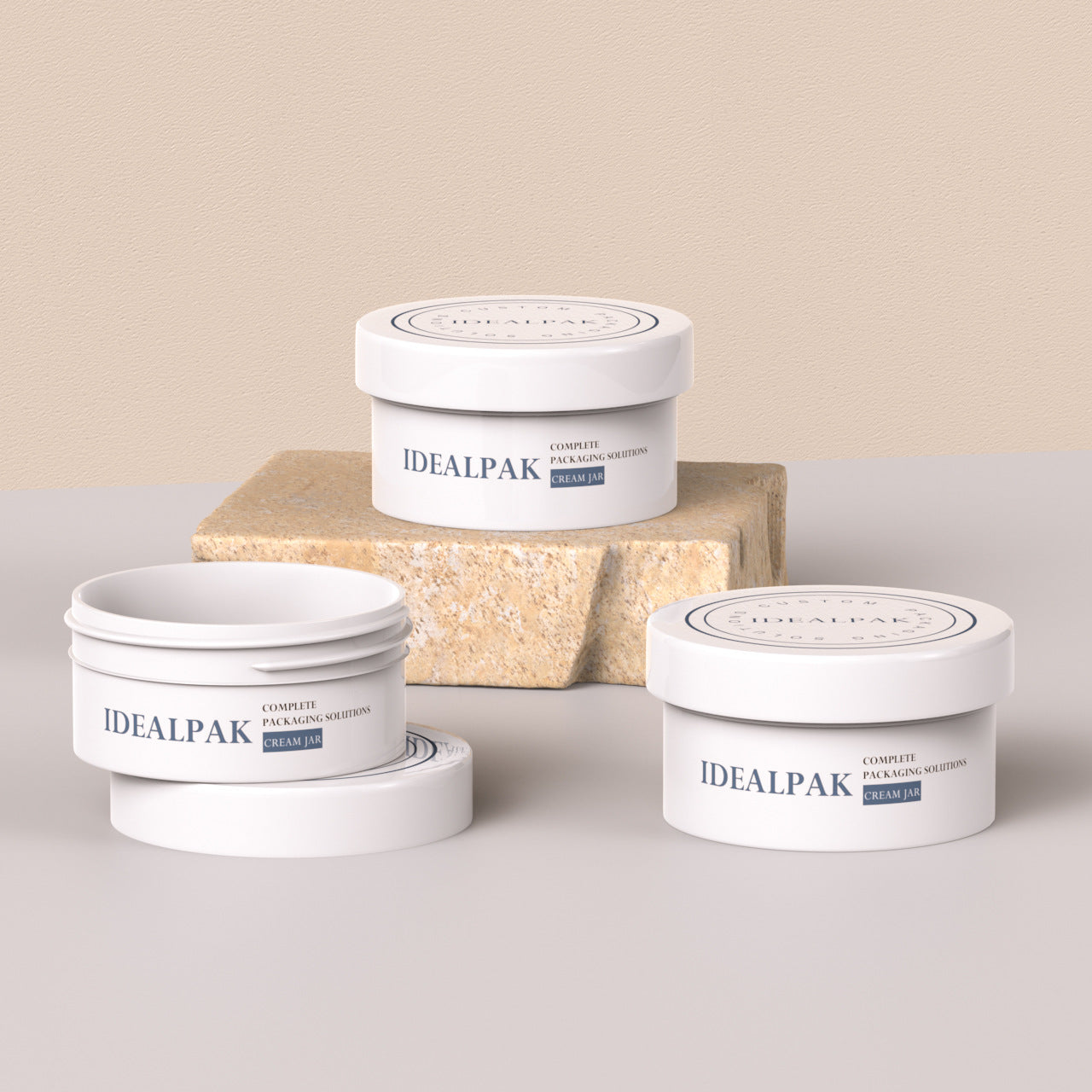 120ML/150ML PP hair mask packaging material jar wide mouth face cream jar hair wax jar moisturizing hand cream jar