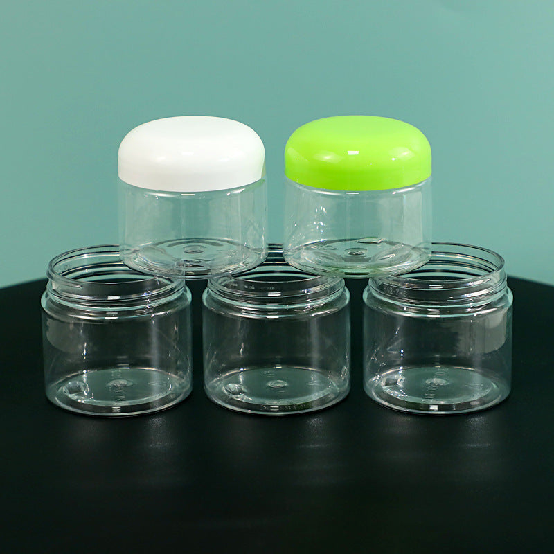 60g PET hair wax scrub jar moisturizing cream jar mask jar wide mouth