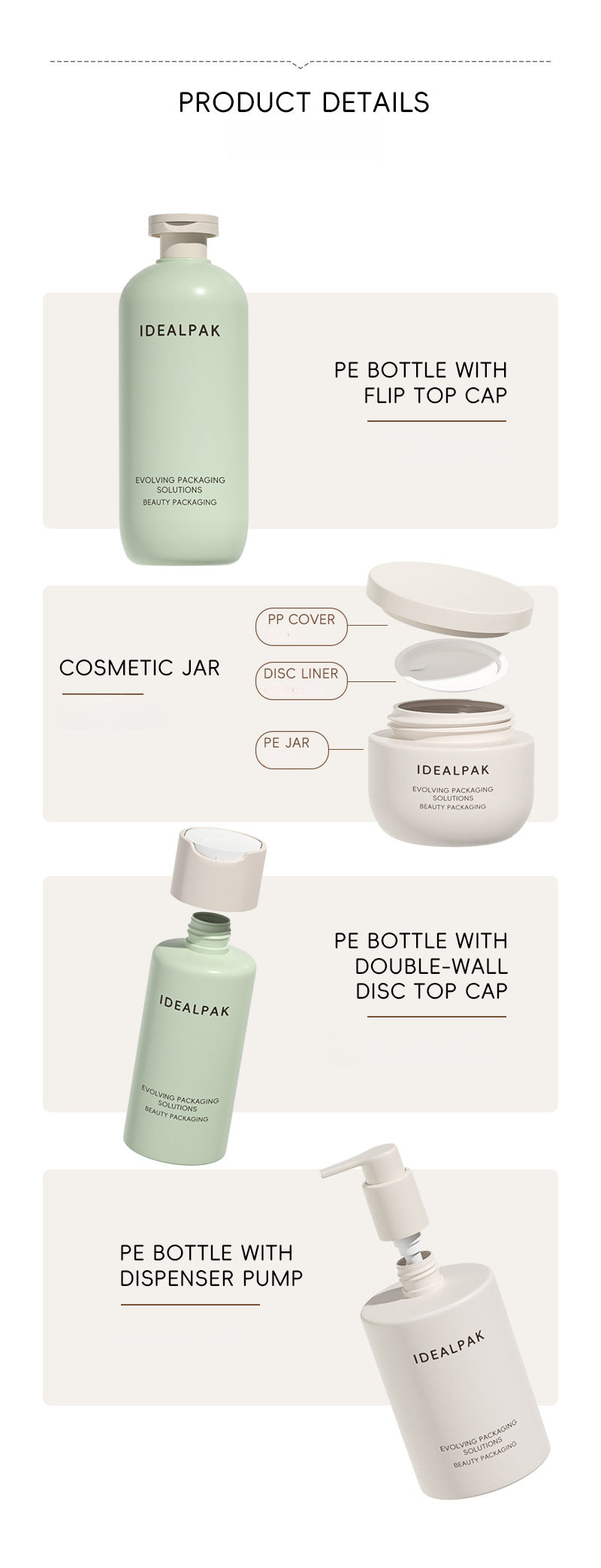 250ml/400ml/500ml PE hair mask jar, scrub jar, frozen mask, cold cream jar, wide-mouth cream bottle, dispensing jar