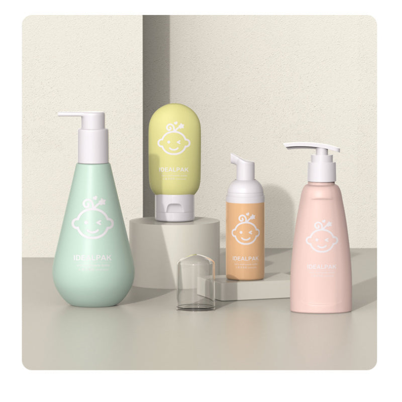 50ML/60ML/300ML/150ML mousse foaming cleanser bottle shampoo bottle toothpaste bottle